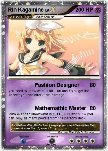 Pokemon Rin Kagamine