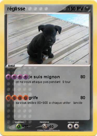 Pokemon réglisse