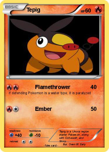 Pokemon Tepig