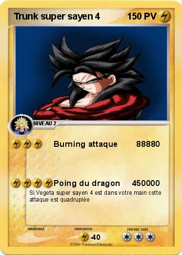 Pokemon Trunk super sayen 4        