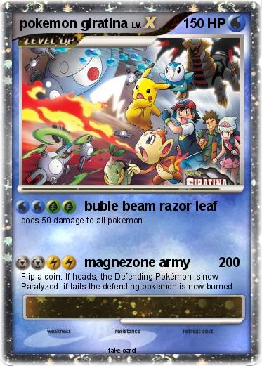 Pokemon pokemon giratina