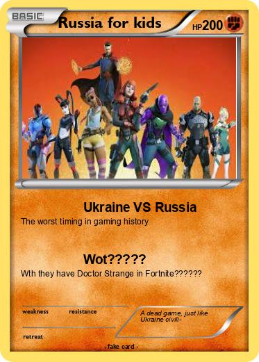 Pokemon Russia for kids