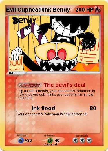 Pokemon Evil Cuphead/Ink Bendy
