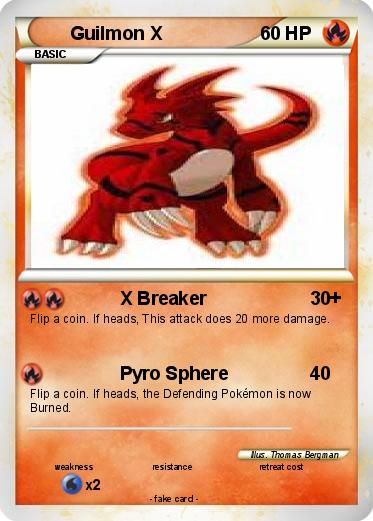 Pokemon Guilmon X
