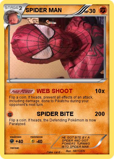 Pokemon SPIDER MAN