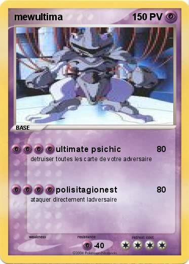 Pokemon mewultima
