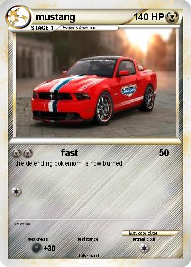 Pokemon mustang
