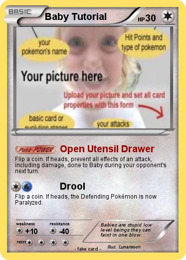 Pokemon Baby Tutorial