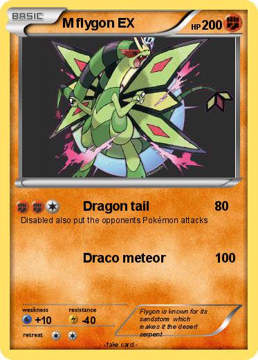 Pokemon M flygon EX