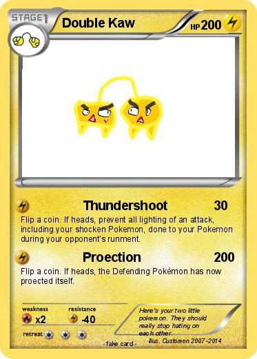 Pokemon Double Kaw