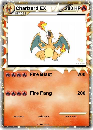 Pokemon Charizard EX