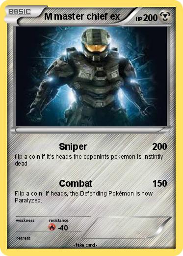 Pokemon M master chief ex
