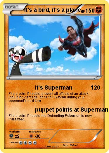 Pokemon It's a bird, it's a plane..