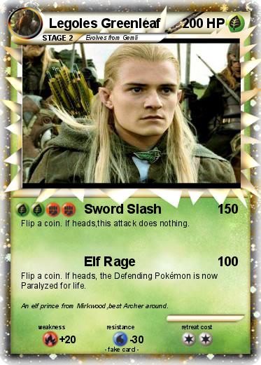 Pokemon Legoles Greenleaf