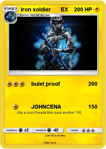 Pokemon iron soldier       EX