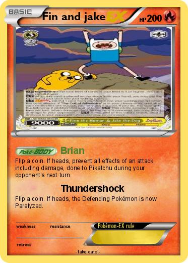 Pokemon Fin and jake
