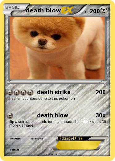 Pokemon death blow
