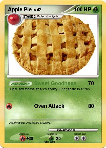 Pokemon Apple Pie