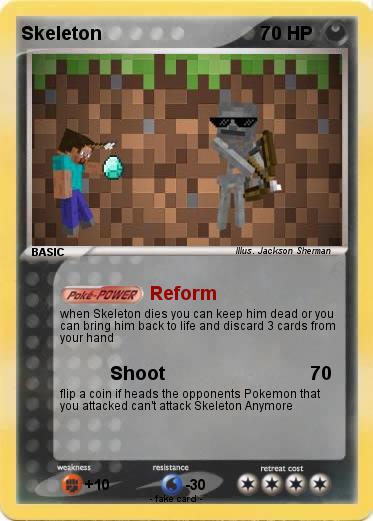 Pokemon Skeleton