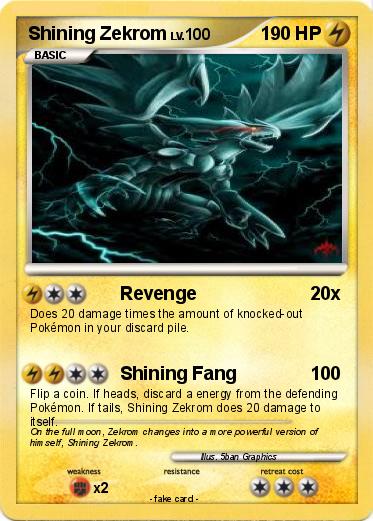Pokemon Shining Zekrom