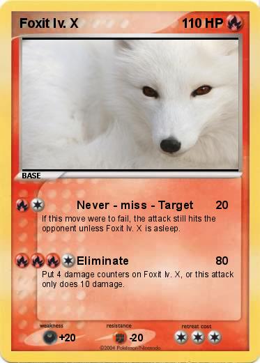 Pokemon Foxit lv. X