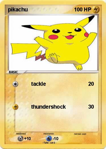 Pokemon pikachu