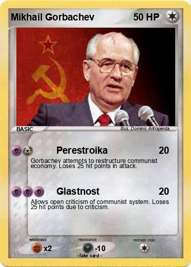 Pokemon Mikhail Gorbachev
