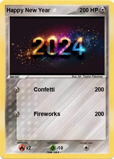 Pokemon Happy New Year