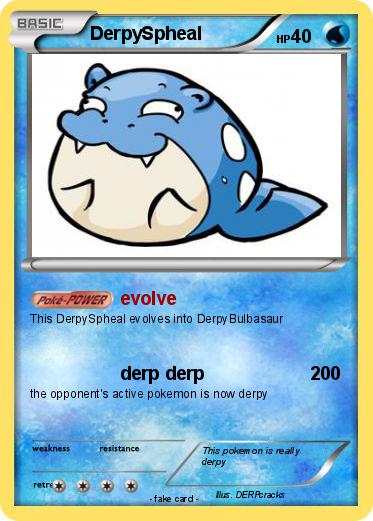 Pokemon DerpySpheal