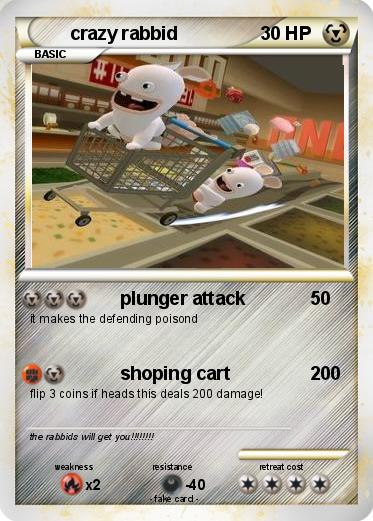 Pokemon crazy rabbid
