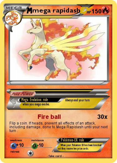 Pokemon mega rapidash