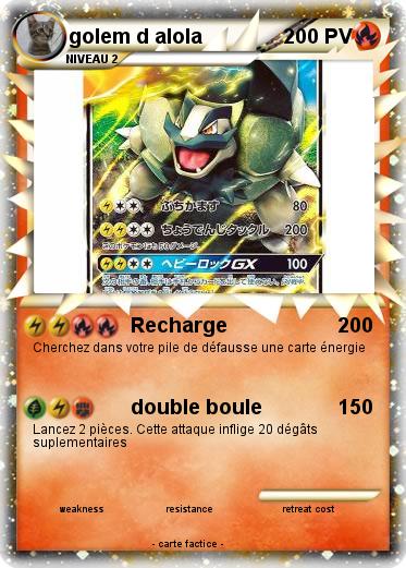 Pokemon golem d alola