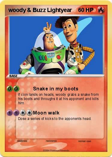 Pokemon woody & Buzz Lightyear