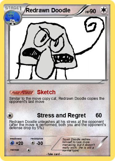 Pokemon Redrawn Doodle