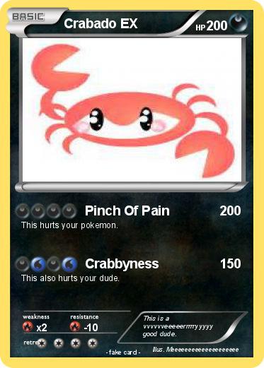 Pokemon Crabado EX