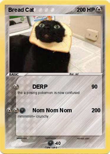 Pokemon Bread Cat