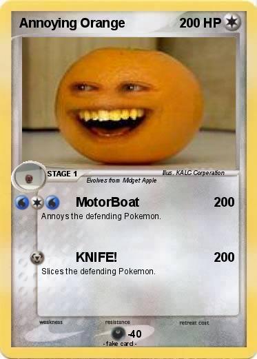 Pokemon Annoying Orange