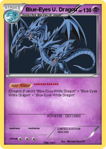 Pokemon Blue-Eyes U. Dragon