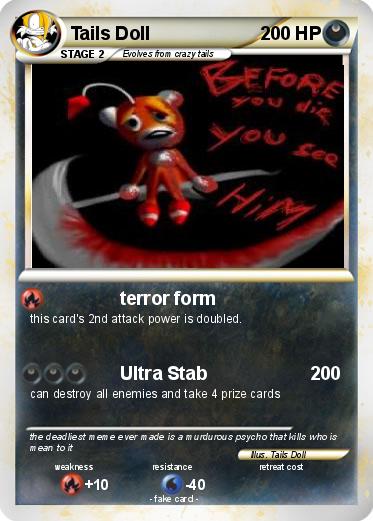 Pokemon Tails Doll