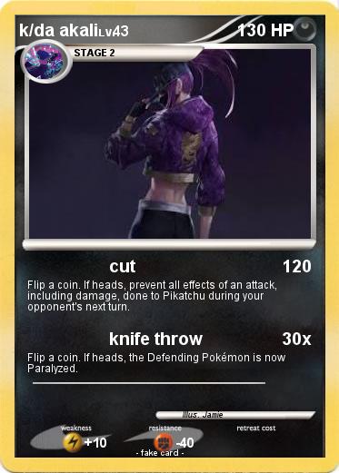 Pokemon k/da akali