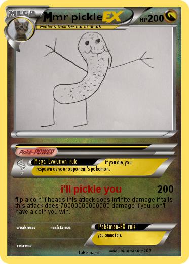 Pokemon mr pickle