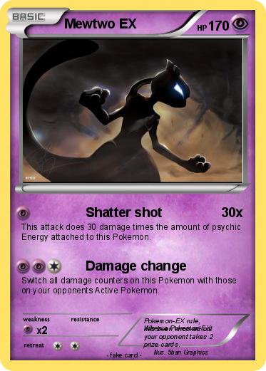 Pokemon Mewtwo EX