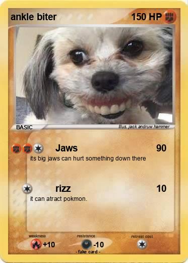 Pokemon ankle biter