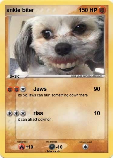 Pokemon ankle biter