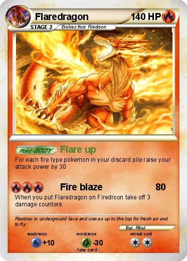 Pokemon Flaredragon