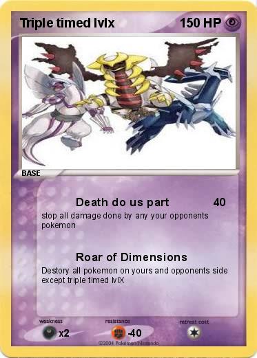 Pokemon Triple timed lvlx