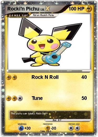 Pokemon Rocki'n Pichu