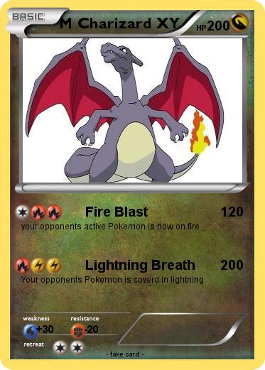Pokemon M Charizard XY