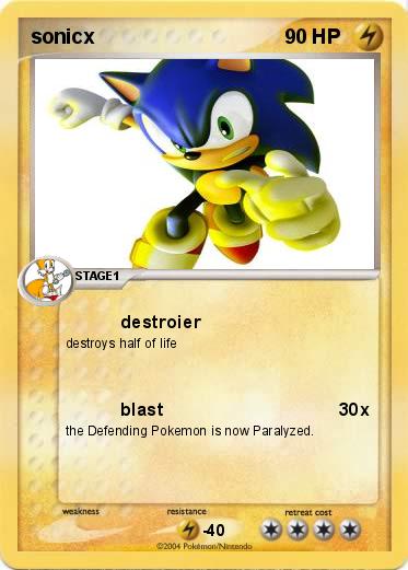 Pokemon sonicx