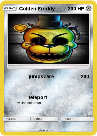 Pokemon Golden Freddy